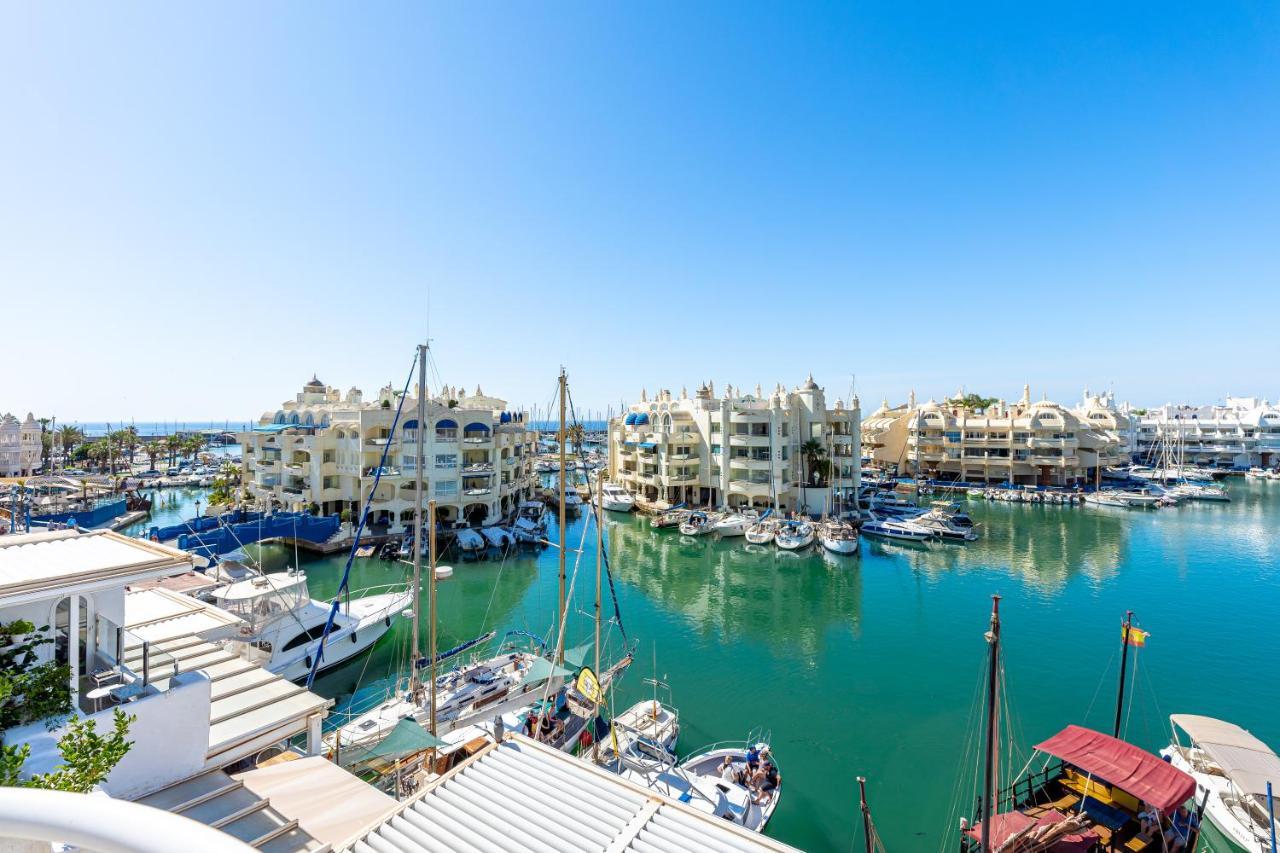 Atico Puerto Marina First Island With Sea Views And Rooftop Pool Benalmadena Exterior photo