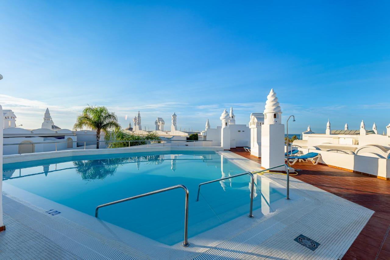 Atico Puerto Marina First Island With Sea Views And Rooftop Pool Benalmadena Exterior photo